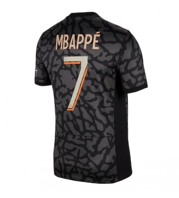 Paris Saint-Germain Kylian Mbappe #7 Tredje trøje 2023-24 Kort ærmer